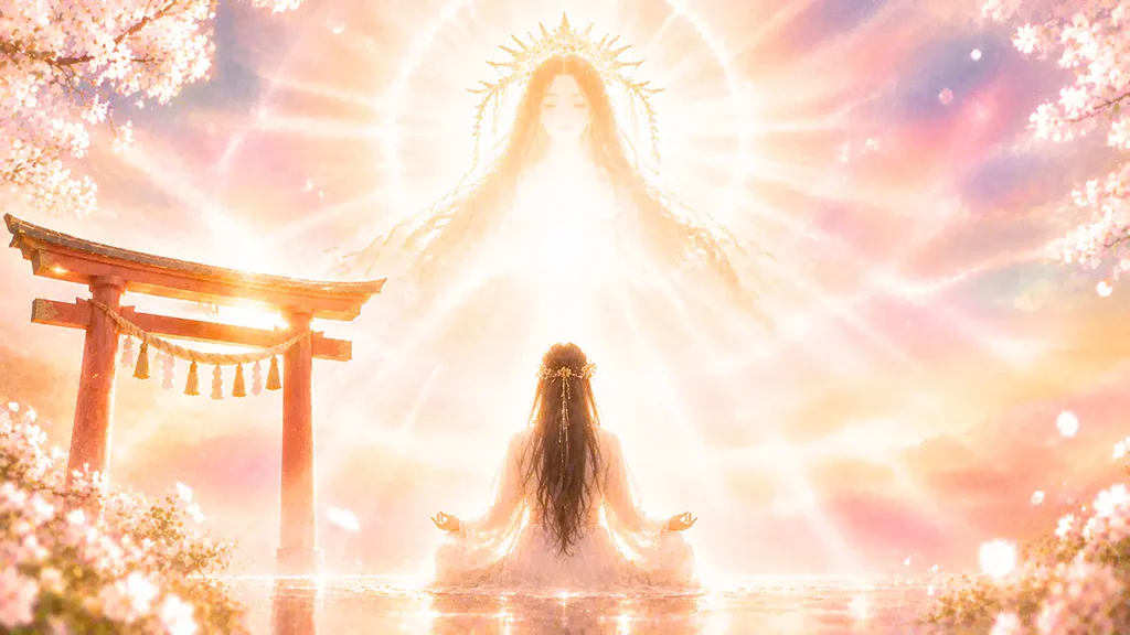 日本神界グループヒーリングセッション 天照大神の光とつながる瞑想 － 神の光を受け取る
